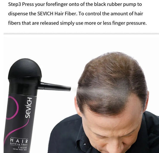 Keratin Hair Fiber Spray Applicator