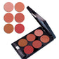 Six-Color Blush Makeup Palette